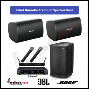 Paket Karaoke Premium Speaker Bose | No Touchscreen & Player Paket Karaoke Premium Speaker Bose | No Touchscreen & Player